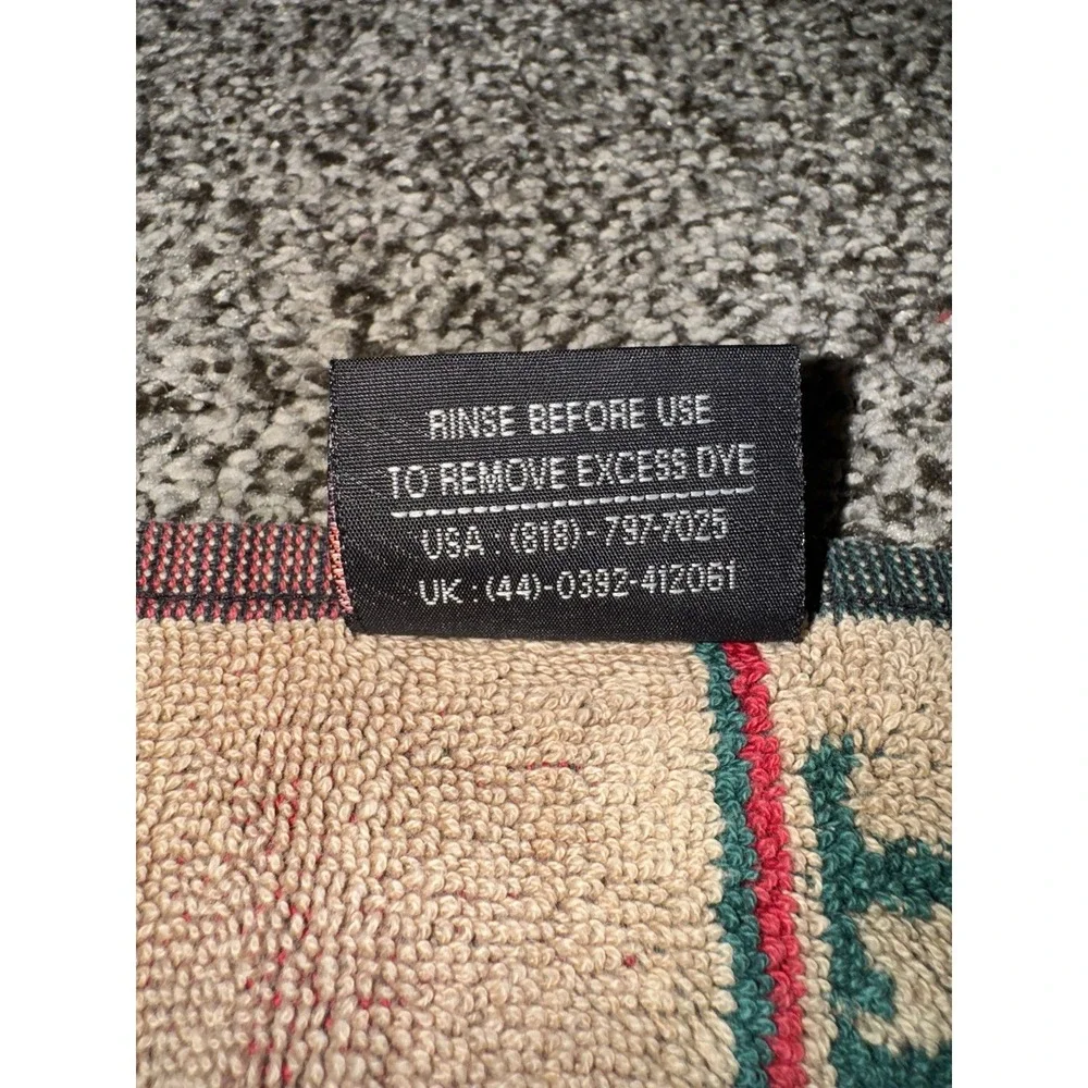 VTG 1998 U.S. Open The Olympic Club Golf Towel Made In Belgium Cotton